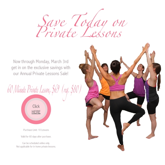 SAVE on Private Lessons